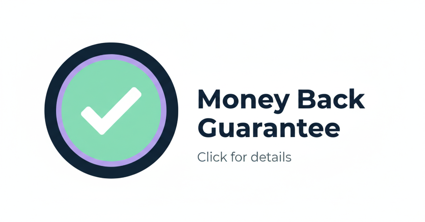 Money Back Guarantee